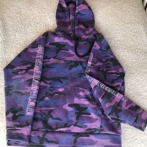 PURPLE CAMO HOODIE